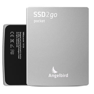 Angelbird SSD2go pocket silver 128GB