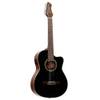 Ortega Performer Series RCE238SN-BKT Full-Size Guitar Black elektrisch-akoestische klassieke gitaar met gigbag