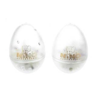 Nino Percussion NINO540T-2 egg-shaker transparant (1 paar)