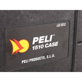 Peli 1510 BKF trolley zwart met schuim 501x279x193 mm