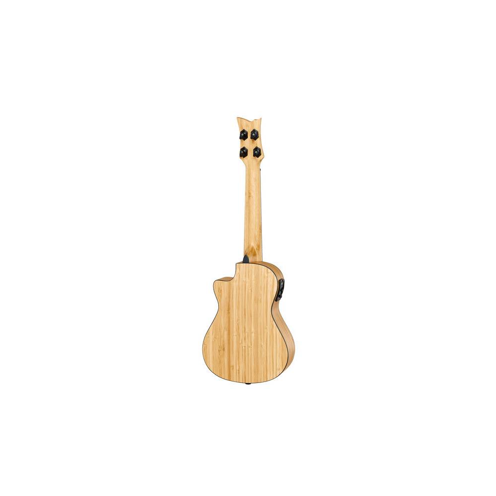 Ortega RUNAB-CC Bamboo Series Concert Size Ukulele Natural E/A concert ukelele met gigbag