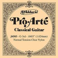 Daddario J4503 snaar voor klassieke gitaar normal tension (G3)