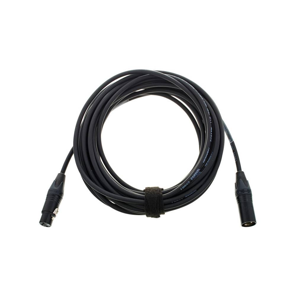 Cordial CPD10FM DMX XLR male - XLR female 3-pins lichtkabel 10 meter
