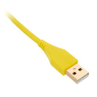 UDG U95003YL audio kabel USB 2.0 A-B recht geel 3m