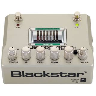 Blackstar HT-Dual twee-kanaals buizen distortion effectpedaal