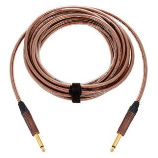 Cordial CSI6PP-METAL ENCORE 6.3 TS jack - 6.3 TS jack recht instrumentkabel 6m