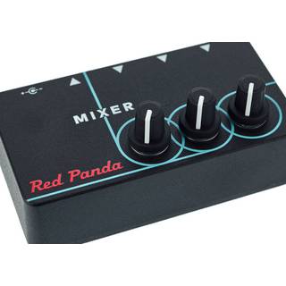 Red Panda Mixer met 3 ingangen ontworpen voor pedalboards