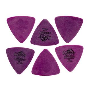 Dunlop 431P114 Tortex Triangle Pick 1.14 mm plectrumset (6 stuks)