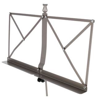 Konig & Meyer 101 lessenaar met opvouwbaar blad nikkel