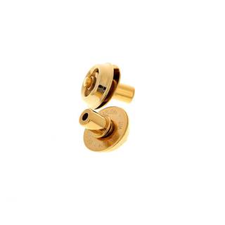 Dunlop SLS1404G Straplok Strap Retainers Flush Mount 24KT Gold