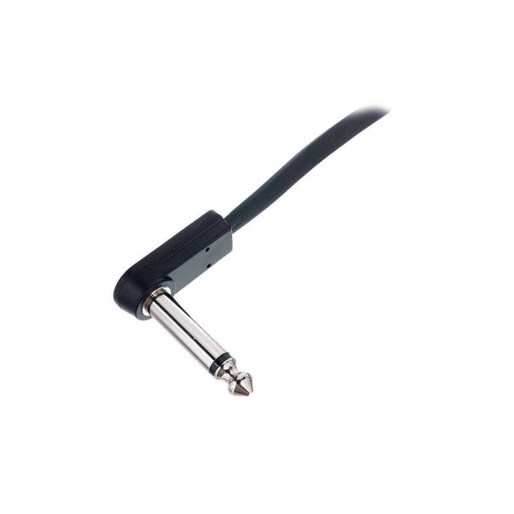 Cordial EI0.45RR Elements patch kabel plat 2x haakse 6.3mm TS jack - 45 cm