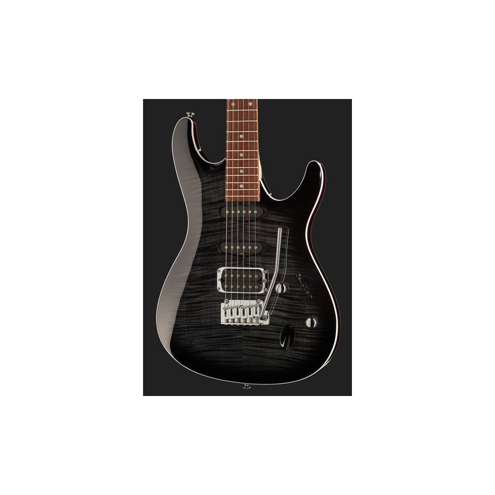 Ibanez SA260FM Transparent Gray Burst elektrische gitaar