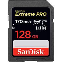 SanDisk Extreme Pro 128 GB SDHC geheugenkaart 100MB/s 90 MB/s UHS-I US V30