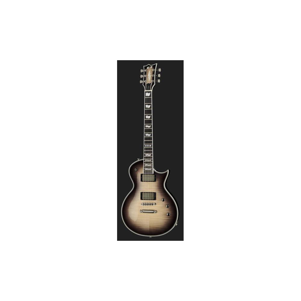 ESP E-II Eclipse Full Thickness Black Natural Burst met koffer
