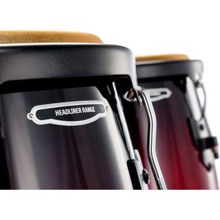 Meinl HC555WRB Headliner 10 Inch 11 Inch Set Wine Red Burst