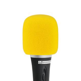 LD Systems D 913 YEL windkap voor microfoon geel