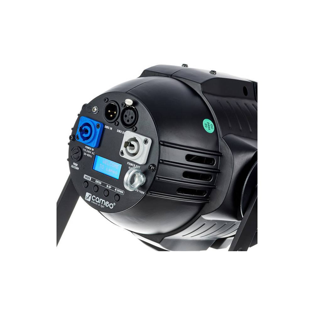 Cameo Studio Par 64 12 x 12W RGBWA+UV zwart
