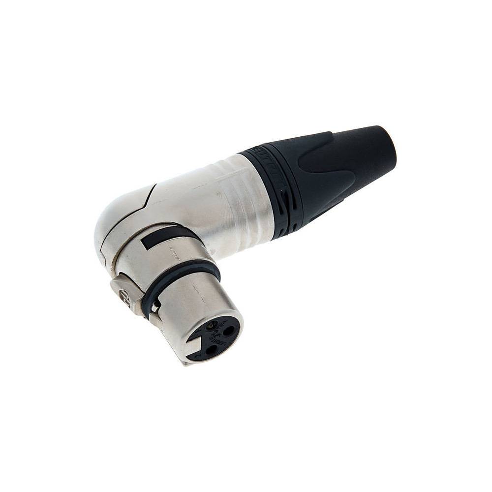Neutrik NC3FRX 3p XLR female kabeldeel haaks