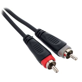 Cordial EU3MC Elements verloopkabel 2x XLR male - 2x RCA male 3m