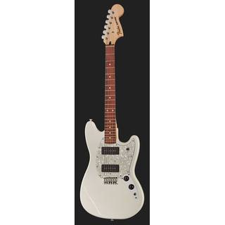 Fender Mustang 90 Olympic White PF elektrische gitaar