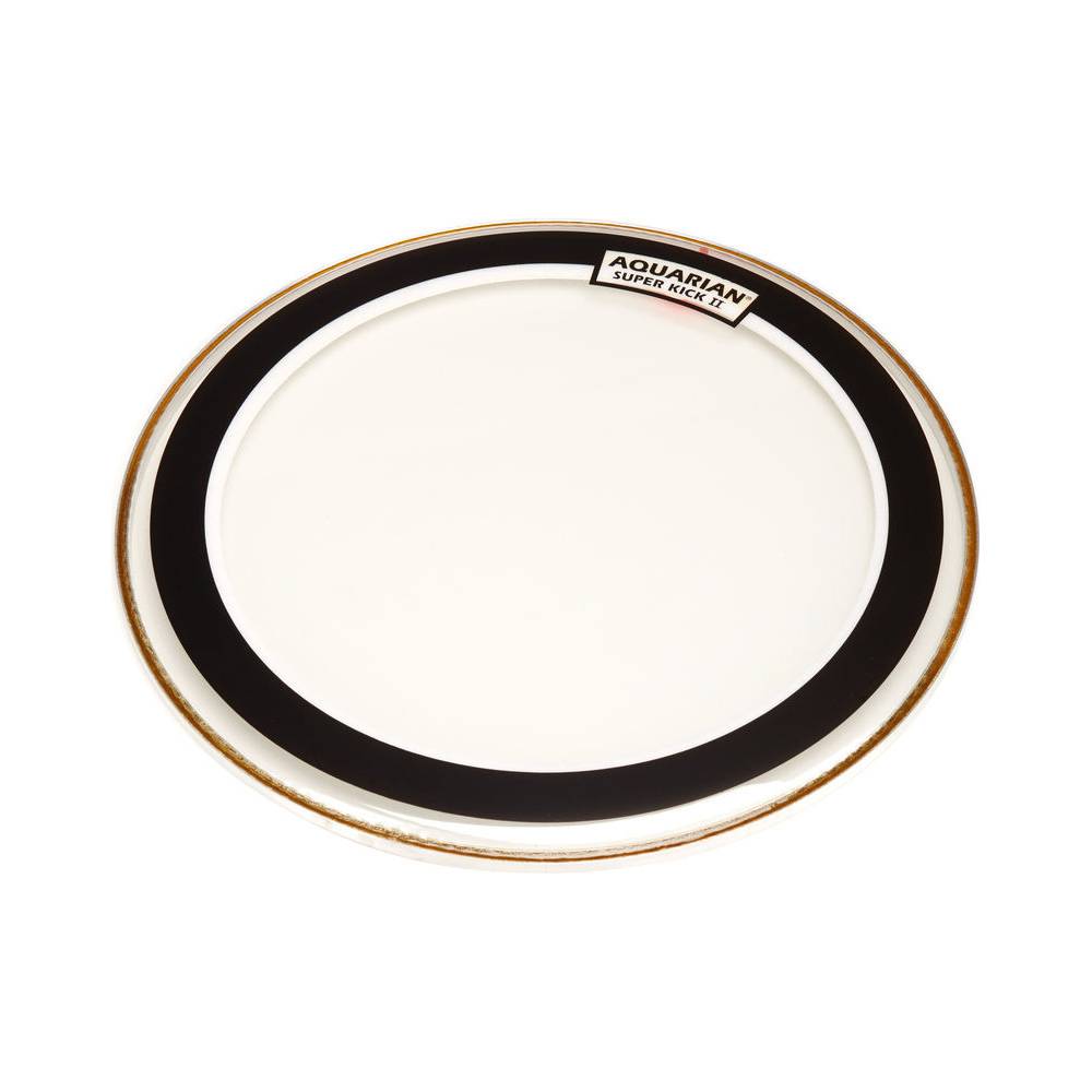 Aquarian 18 inch Super kick II Clear bassdrumvel