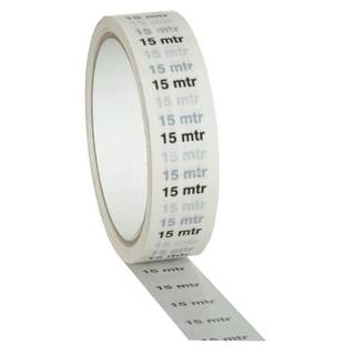 Showtec marker tape wit 15 meter code