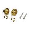 Dunlop SLS1504 straplocks goud