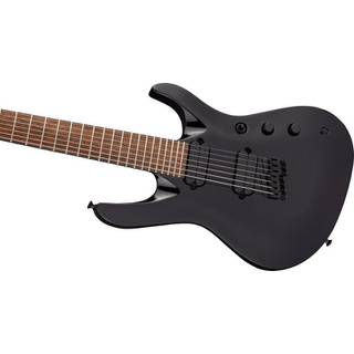 Jackson Pro Series Signature Chris Broderick Soloist HT7 Gloss Black 7-snarige elektrische gitaar