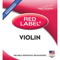 Super Sensitive Strings 2106 Red Label Violin snarenset voor 4/4-formaat viool met soft tension