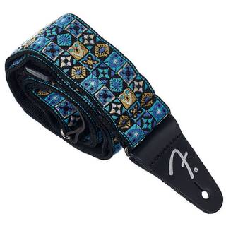 Fender Festival Strap gitaarband, blauw