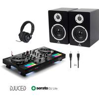 Hercules DJControl Inpulse 500 DJ controller + Devine speakers en koptelefoon