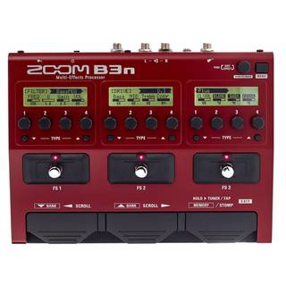 Zoom B3N basgitaar multi-effect en amp simulator