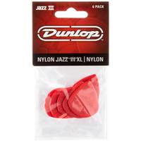 Dunlop 47PXLN Jazz III XL Nylon Pick plectrum set 6 stuks