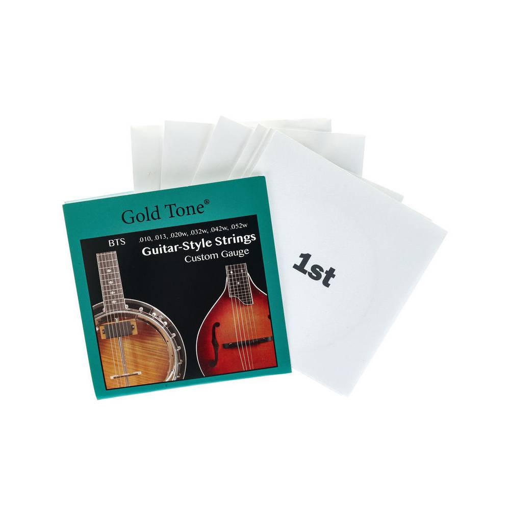 Gold Tone BTS Guitar-style Banjitar Strings snarenset