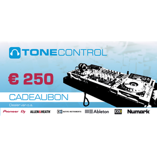ToneControl Cadeaubon 250 euro