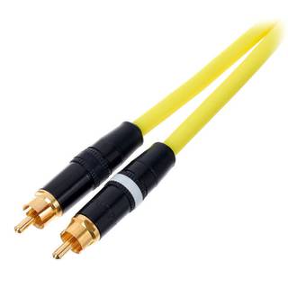 Cordial DJ-RCA0.6Y CEON 2x RCA kabel 60 cm, geel