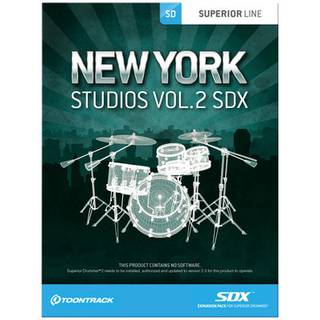 Toontrack New York Studios Vol 2 SDX