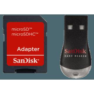 SanDisk MobileMate Duo card reader + micro SD adapter
