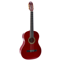 LaPaz 002 RD klassieke gitaar rood