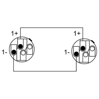 Cordial CRL2.5LL ENCORE speakon 4p (2 aangesloten) speakerkabel 2.5 meter