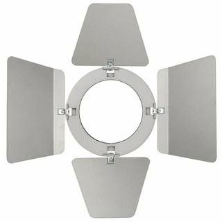 Showtec Barndoor voor Compact Studio beam zilver