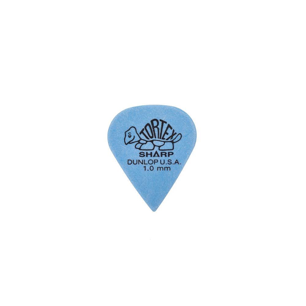 Dunlop 412P100 Tortex Sharp Pick 1.0 mm plectrumset (12 stuks)