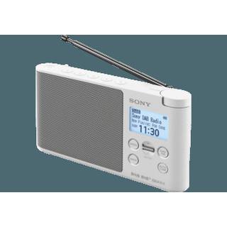 Sony XDR-S41DW draagbare digitale radio (wit)