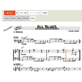 Hal Leonard RealBook Multi-Tracks vol. 3 All Blues - voor alle instrumenten