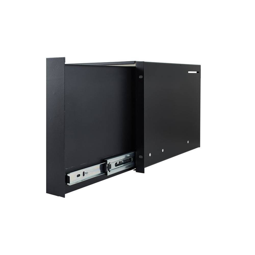 Adam Hall 87406 racklade 6U staal met slot