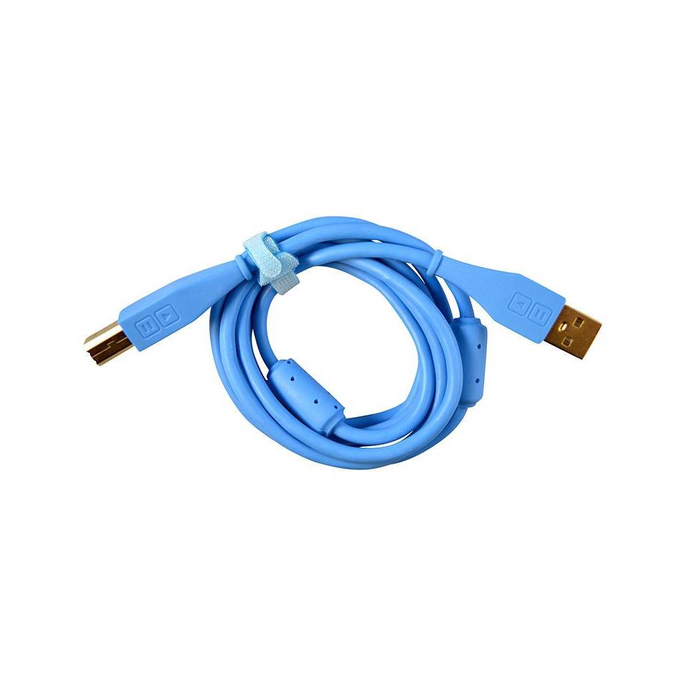 Chroma Cable Rechte USB-kabel 1,5m Blauw