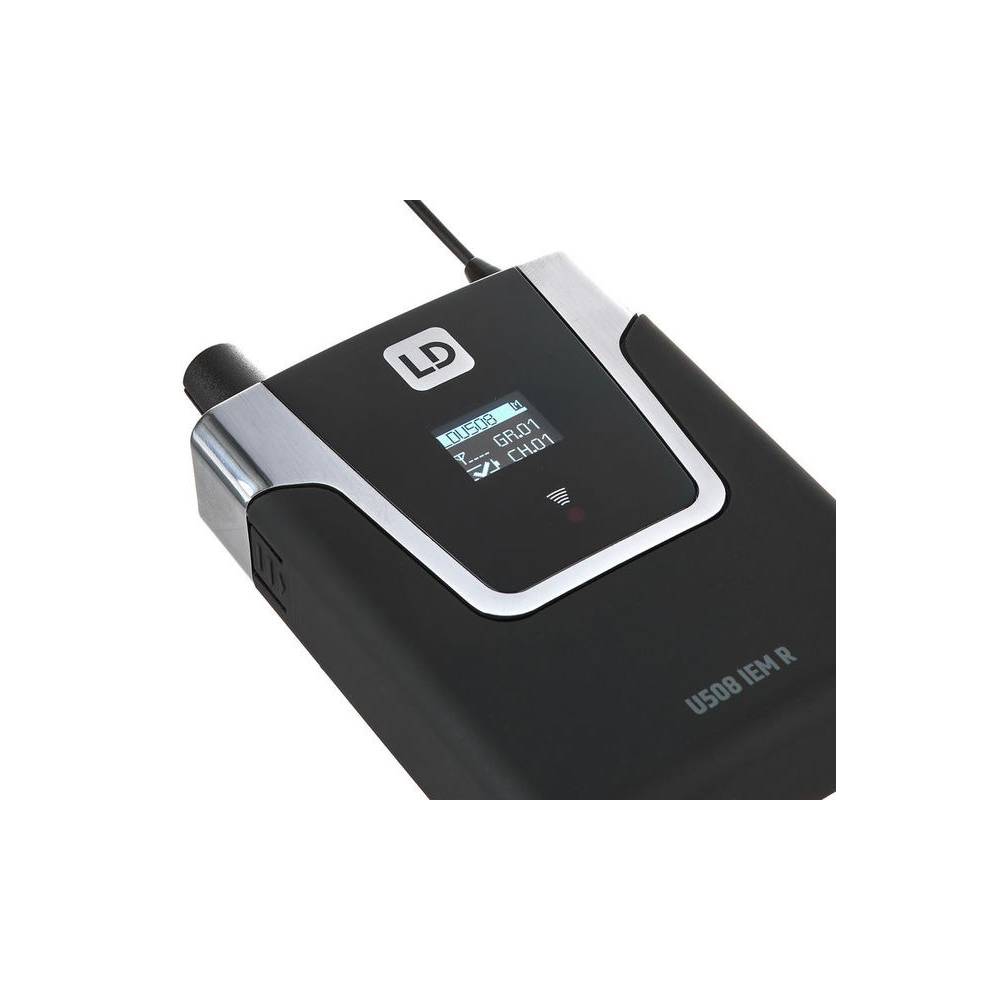 LD Systems U508 IEM HP set met in-ears (bandgap + ISM)