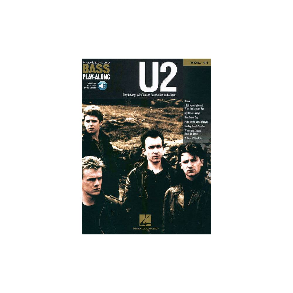 Hal Leonard Bass Play Along Volume 41 U2 Bass Guitar