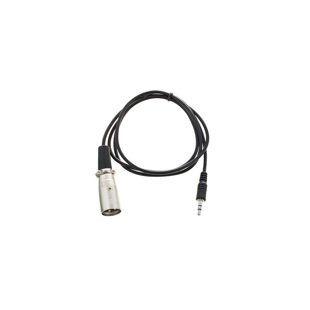 Eurolite DMX In kabel XLR male naar jack 3.5mm