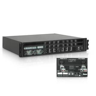 RAM Audio S4044 X OVER Professionele versterker